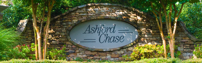 Ashford Chase subdivision sign