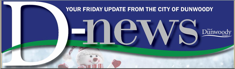 D-news masthead for weekly newsletter