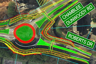 Roberts Roundabout rendering