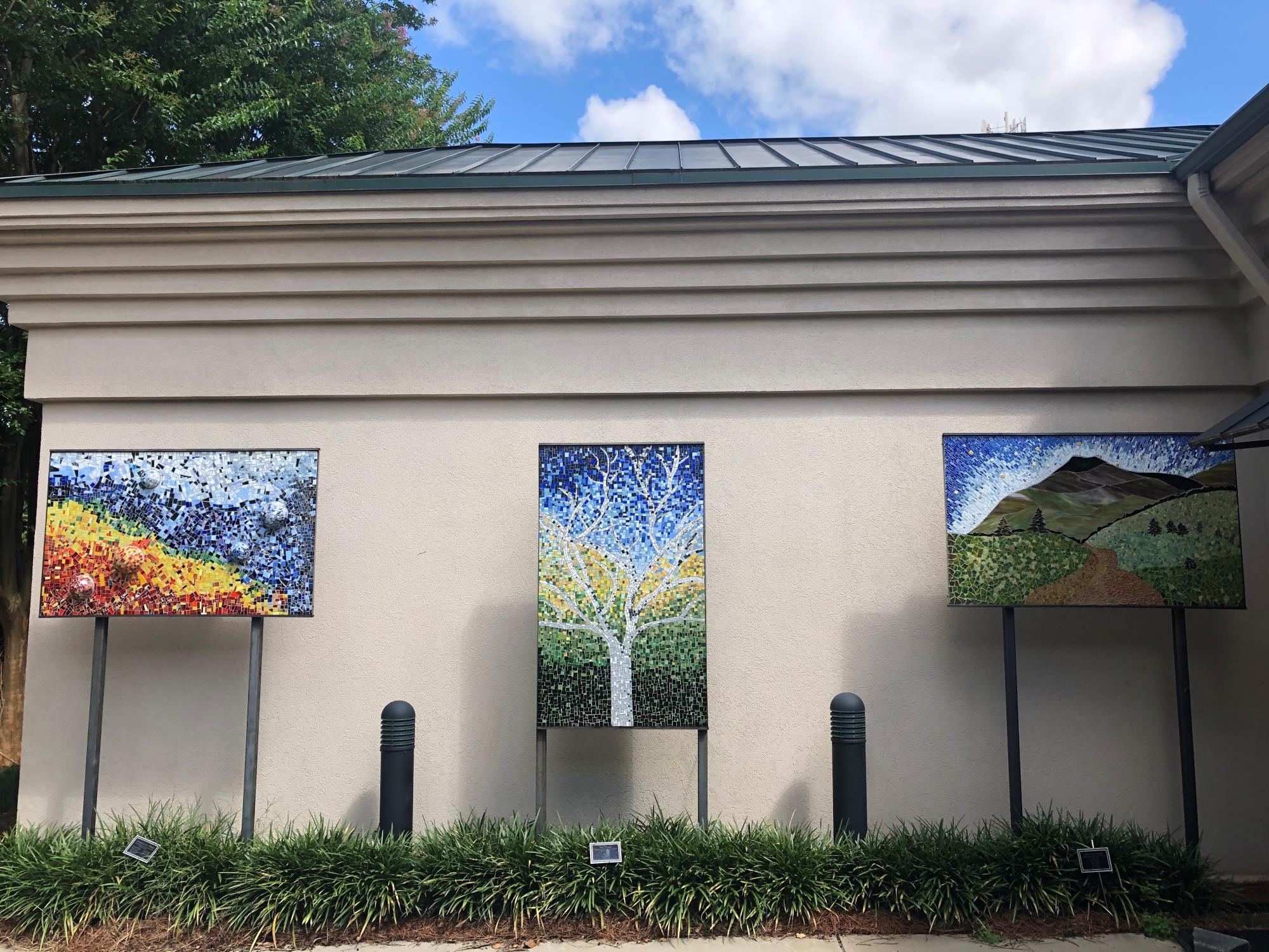 Mosaics at Spruill Art Center