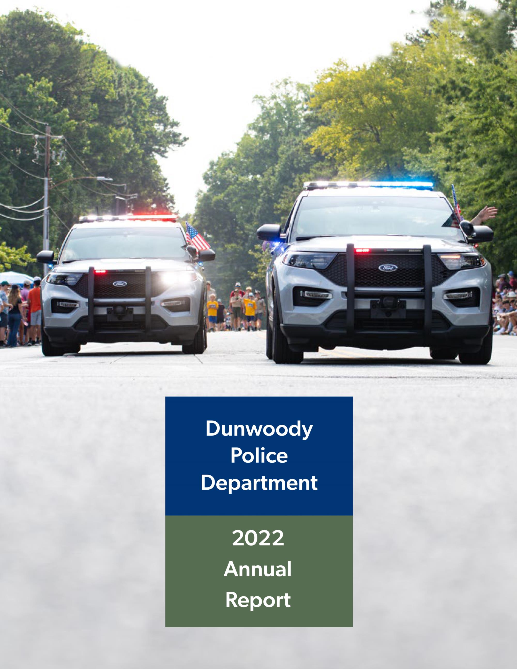 2022 DPD Annual Report COVER