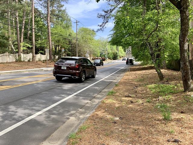 Tilly Mill Road proposed sidewalk project location