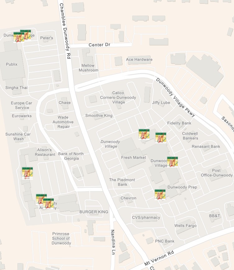 Storefront Art Map