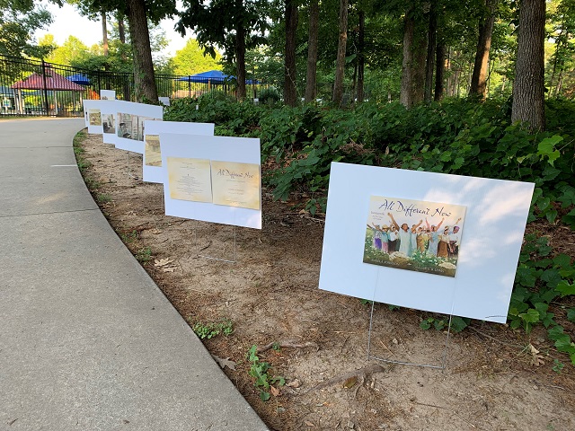 All Different Now StoryWalk at Brook Run Park