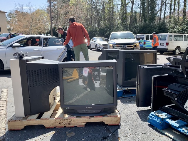 Dunwoody Electronics Recycling March 2022