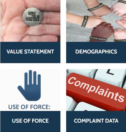 police transparency page