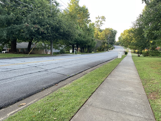 happy hollow sidewalk project