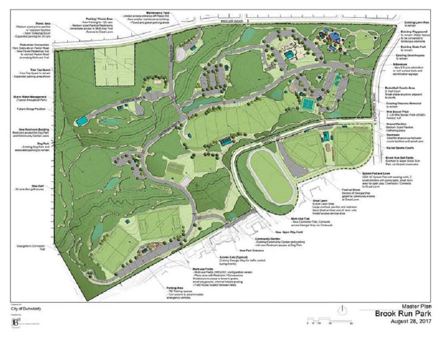 Brook run park master plan image