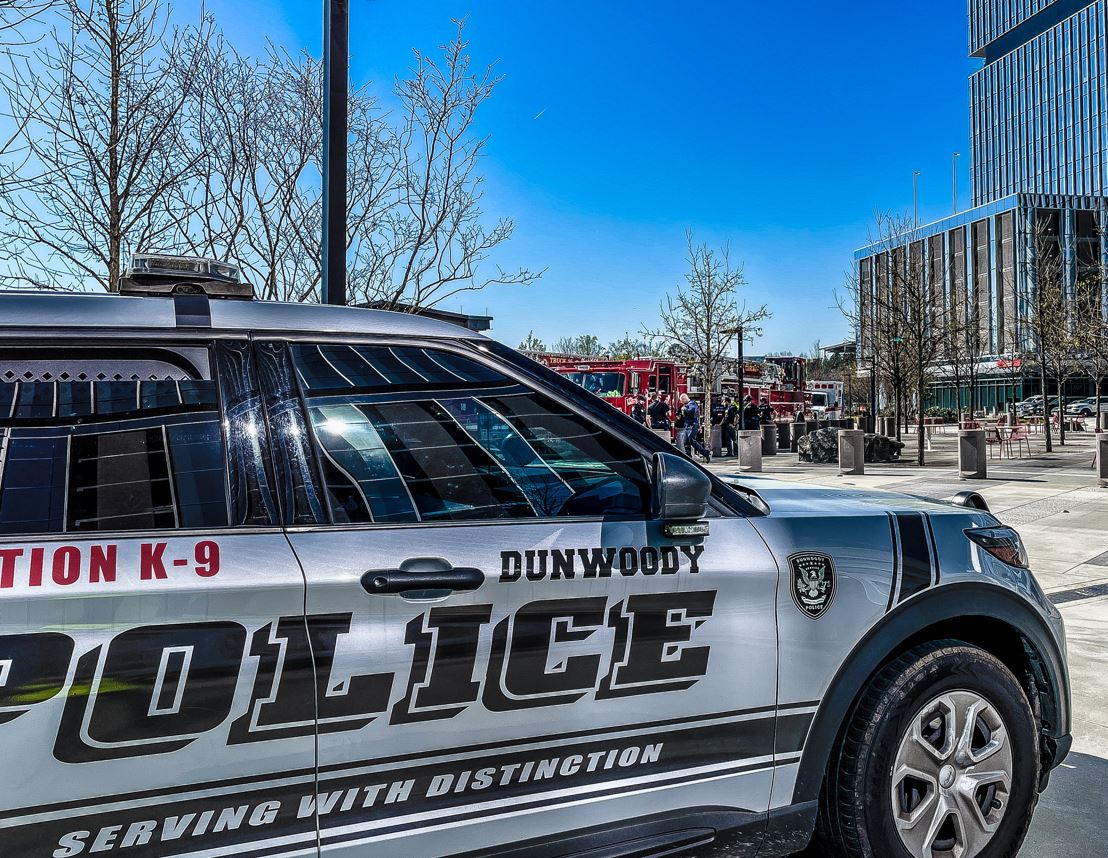 dunwoody police vehicle training exercise