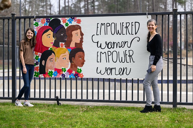 women's history month murals empower