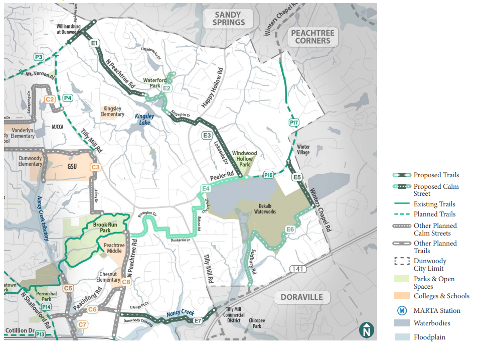 peeler road shared-use path from path plan