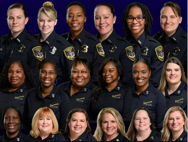 dunwoody police women on force