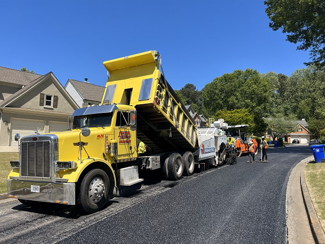 Dunwoody neighborhood paving 2023