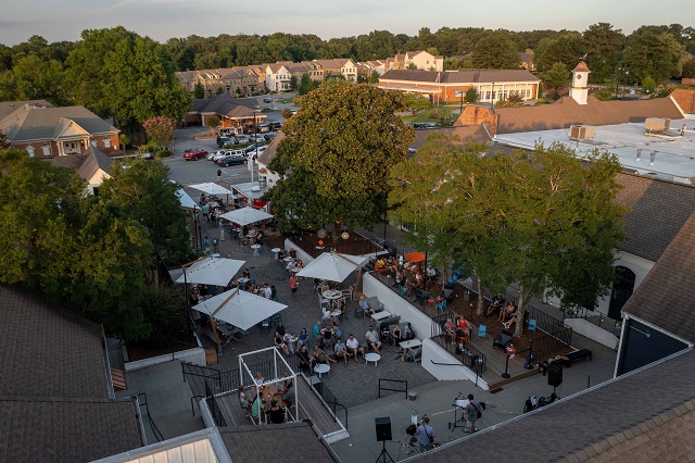 Dunwoody Village drone barn